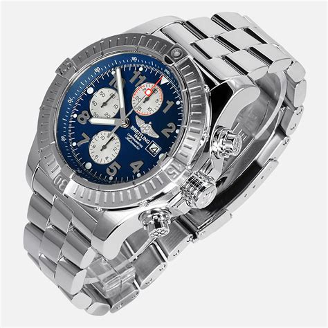 breitling super avenger 2 blue dial|breitling super avenger 2 review.